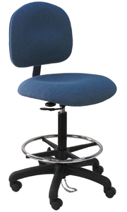Chair - Vinyl Cushion and Chrome Base
