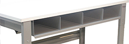 Workbench - Lower Bin Shelf
