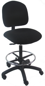 Fabric Tall Chairs (Nylon Base)