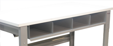 Workbench - Lower Bin Shelf