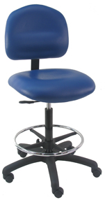 Chair - Vinyl Cushion and Nylon Base